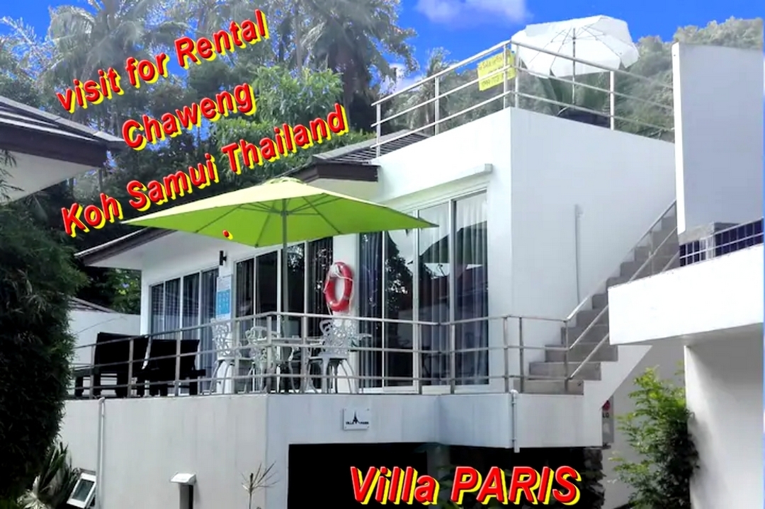villa PARIS sell or sale direct owner visit rental  villa Paris price -- 5 900 000 BTH -